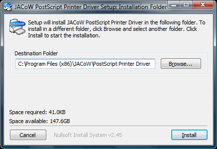 adobe postscript printer driver free  windows 7