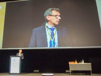 IPAC17 Opening Session  Gianluigi Arduini, CERN, Chairman of the Organising Committee : 1 - WHO, 1-20 SPECIFIC INDIVIDUALS, 2 - WHAT, 2-03 ARCHITECTURE, 3 - WHERE, 3-01 GEOGRAPHIC, Bella Center, Copenhagen, Denmark, Europe, Köpenhamn, NON ESS, conference room