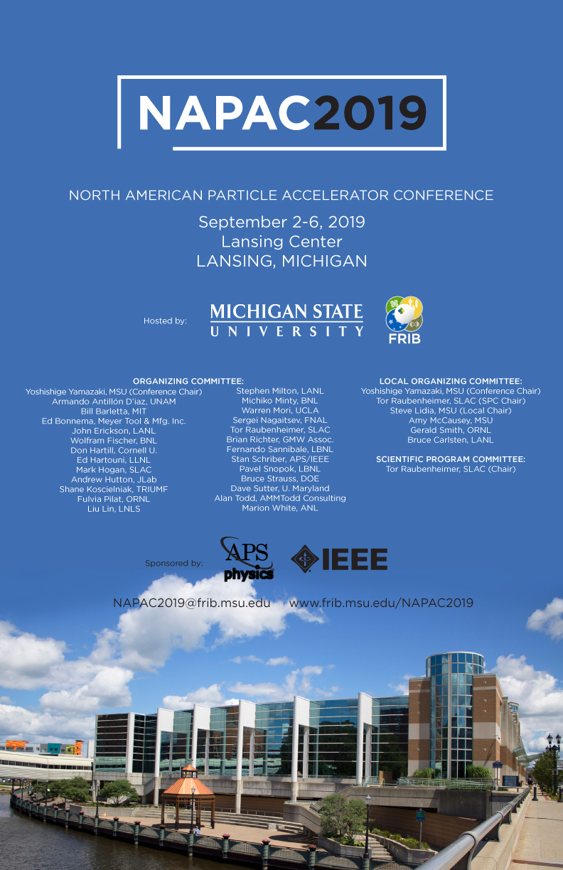 conference logo NAPAC2019