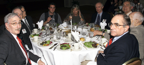 Guests at the head tables